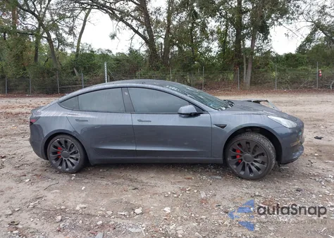 2021 Tesla Model 3 Performance Dual Motor All-Wheel Drive from USA, damaged, VIN 5YJ3E1EC3MF037784